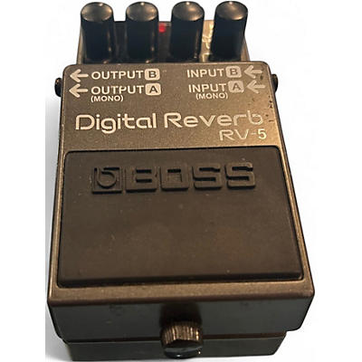 Used BOSS RV5 Digital Reverb Effect Pedal