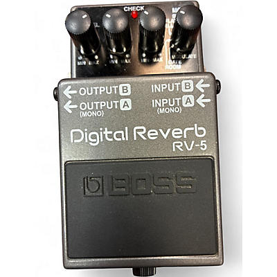 Used BOSS RV5 Digital Reverb Effect Pedal