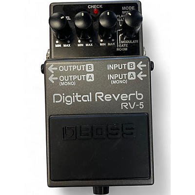Used BOSS RV5 Digital Reverb Effect Pedal