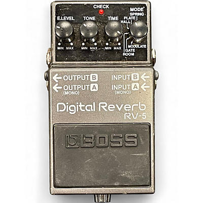 Used BOSS RV5 Digital Reverb Effect Pedal