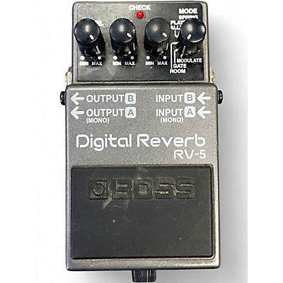 Used BOSS RV5 Digital Reverb Effect Pedal