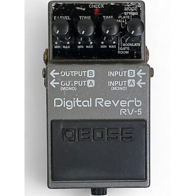 Used BOSS RV5 Digital Reverb Effect Pedal