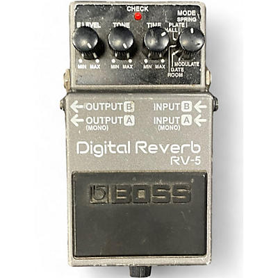 Used BOSS RV5 Digital Reverb Effect Pedal