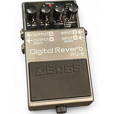 Used BOSS RV5 Digital Reverb Effect Pedal