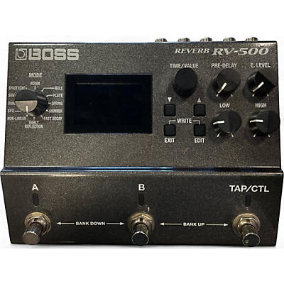 Used BOSS RV500 Reverb Effect Pedal