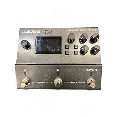 Used BOSS RV500 Reverb Effect Pedal