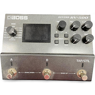 Used BOSS RV500 Reverb Effect Pedal
