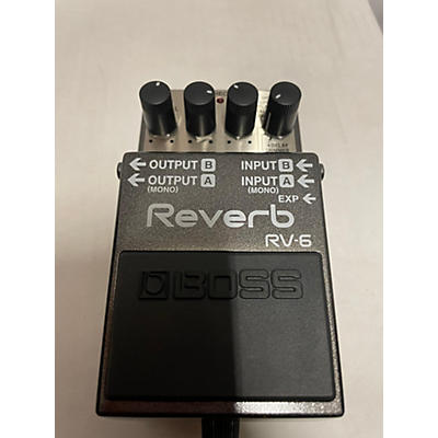 BOSS Used BOSS RV6 Digital Reverb Effect Pedal