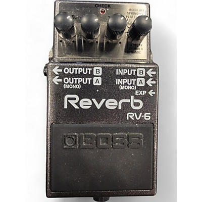 BOSS Used BOSS RV6 Digital Reverb Effect Pedal