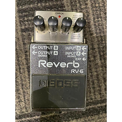 BOSS Used BOSS RV6 Digital Reverb Effect Pedal