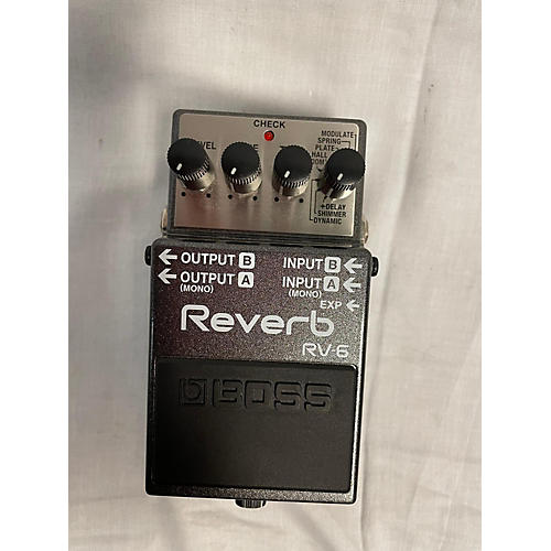 BOSS Used BOSS RV6 Digital Reverb Effect Pedal