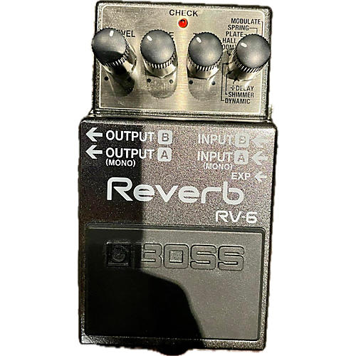 Boss Used BOSS RV6 Digital Reverb Effect Pedal