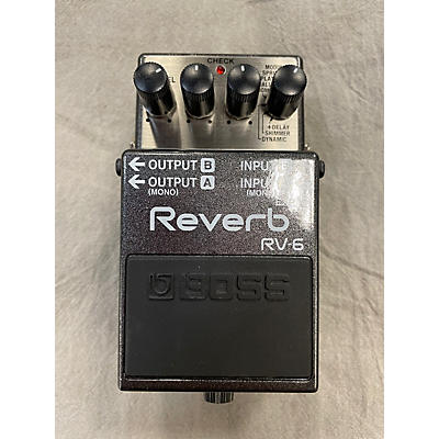 BOSS Used BOSS RV6 Digital Reverb Effect Pedal