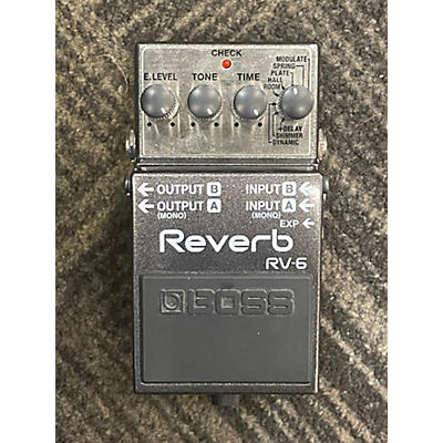 BOSS Used BOSS RV6 Digital Reverb Effect Pedal