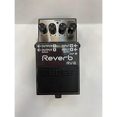 BOSS Used BOSS RV6 Digital Reverb Effect Pedal