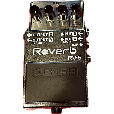 BOSS Used BOSS RV6 Digital Reverb Effect Pedal