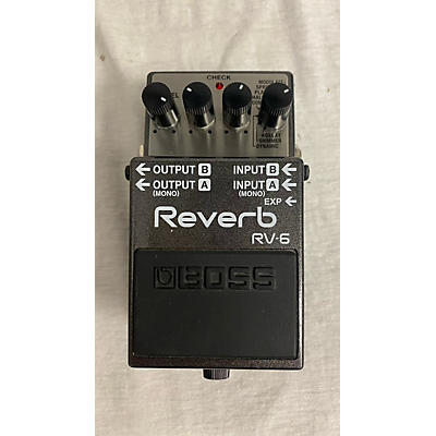 BOSS Used BOSS RV6 Digital Reverb Effect Pedal