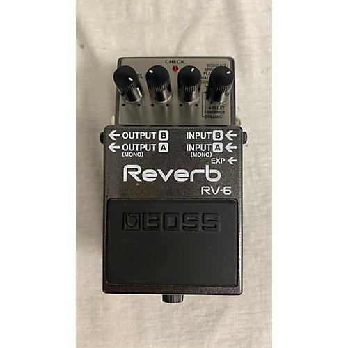 BOSS Used BOSS RV6 Digital Reverb Effect Pedal