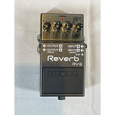 BOSS Used BOSS RV6 Digital Reverb Effect Pedal