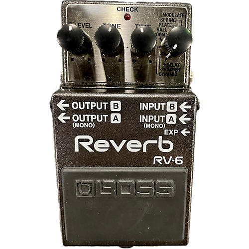 BOSS Used BOSS RV6 Digital Reverb Effect Pedal