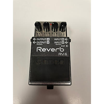 BOSS Used BOSS RV6 Digital Reverb Effect Pedal