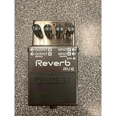 BOSS Used BOSS RV6 Digital Reverb Effect Pedal