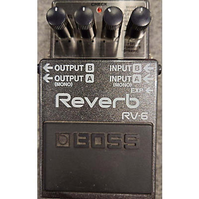 BOSS Used BOSS RV6 Digital Reverb Effect Pedal