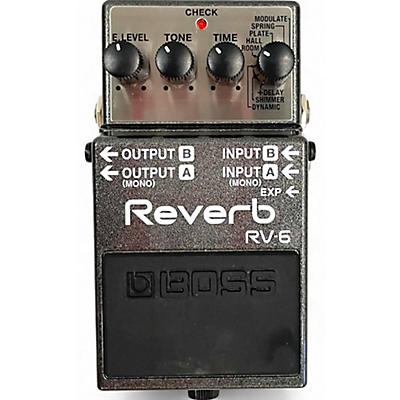 BOSS Used BOSS RV6 Digital Reverb Effect Pedal