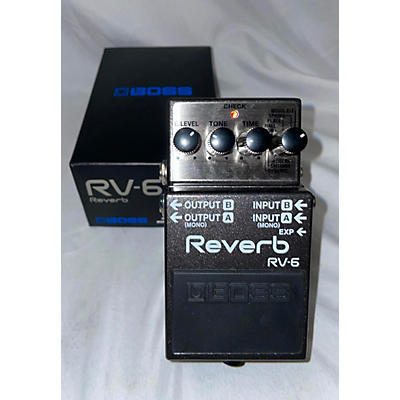 BOSS Used BOSS RV6 Digital Reverb Effect Pedal