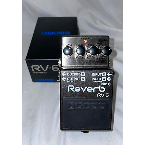 BOSS Used BOSS RV6 Digital Reverb Effect Pedal