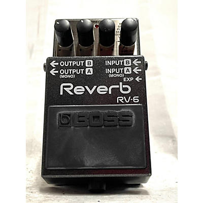 BOSS Used BOSS RV6 Digital Reverb Effect Pedal