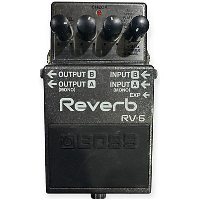 BOSS Used BOSS RV6 Digital Reverb Effect Pedal