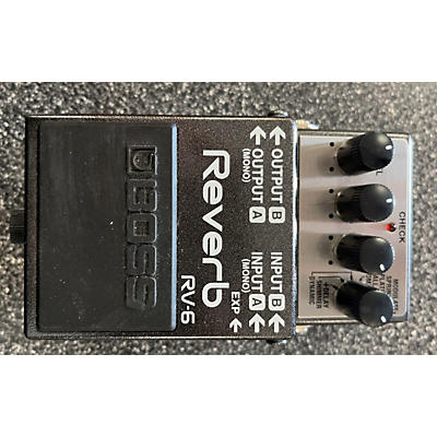 BOSS Used BOSS RV6 Digital Reverb Effect Pedal