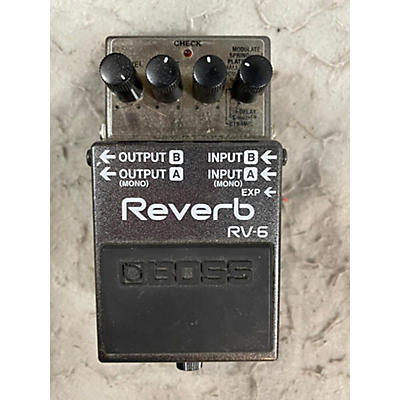 BOSS Used BOSS RV6 Digital Reverb Effect Pedal