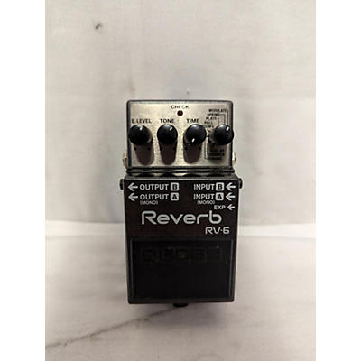 BOSS Used BOSS RV6 Digital Reverb Effect Pedal