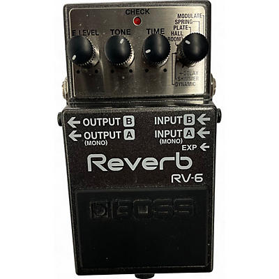 BOSS Used BOSS RV6 Digital Reverb Effect Pedal