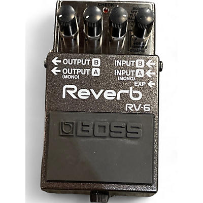 BOSS Used BOSS RV6 Digital Reverb Effect Pedal