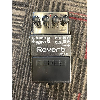 BOSS Used BOSS RV6 Digital Reverb Effect Pedal