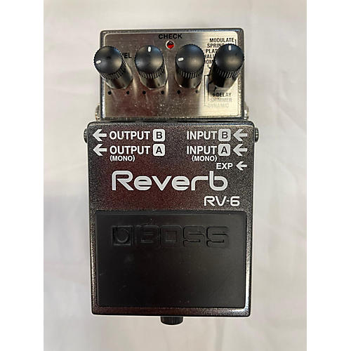 BOSS Used BOSS RV6 Digital Reverb Effect Pedal