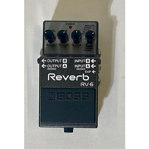 BOSS Used BOSS RV6 Digital Reverb Effect Pedal