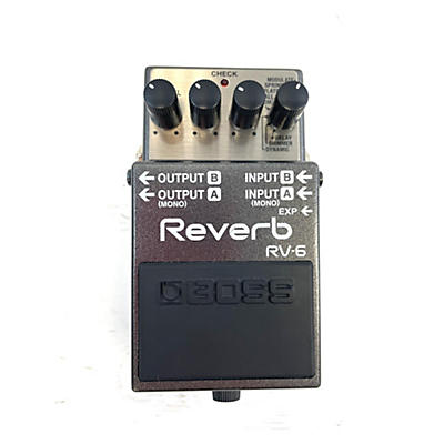 BOSS Used BOSS RV6 Digital Reverb Effect Pedal