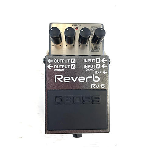 BOSS Used BOSS RV6 Digital Reverb Effect Pedal