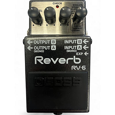 BOSS Used BOSS RV6 Digital Reverb Effect Pedal