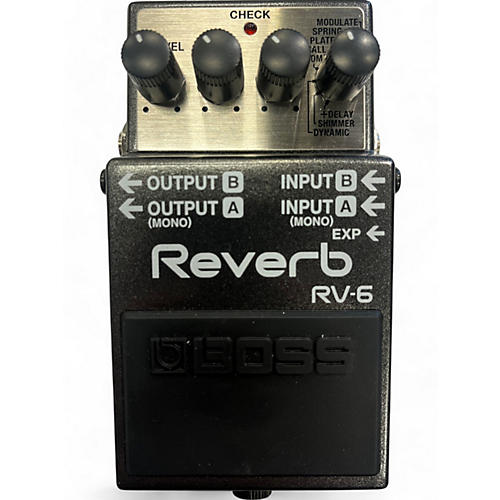 BOSS Used BOSS RV6 Digital Reverb Effect Pedal