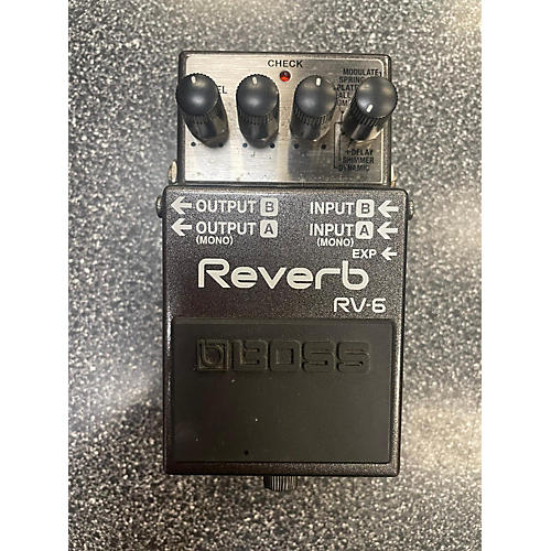 BOSS Used BOSS RV6 Digital Reverb Effect Pedal