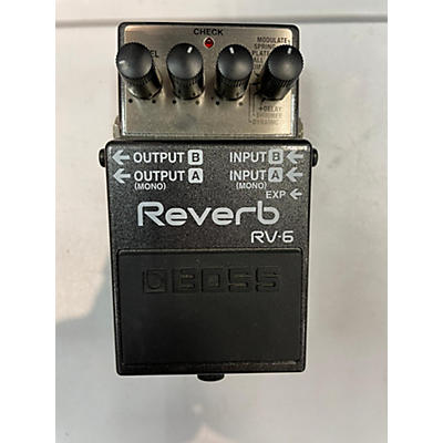 BOSS Used BOSS RV6 Digital Reverb Effect Pedal