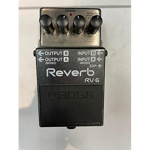 BOSS Used BOSS RV6 Digital Reverb Effect Pedal