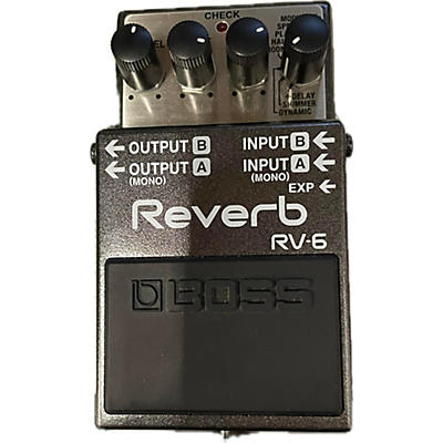 BOSS Used BOSS RV6 Digital Reverb Effect Pedal