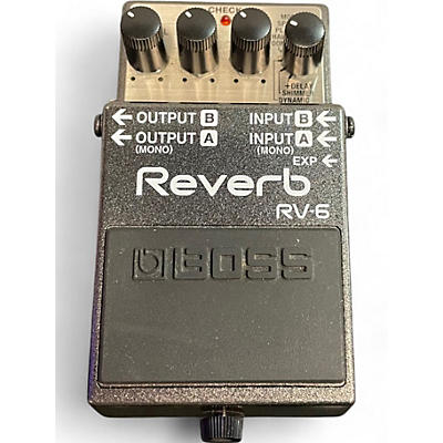 BOSS Used BOSS RV6 Digital Reverb Effect Pedal