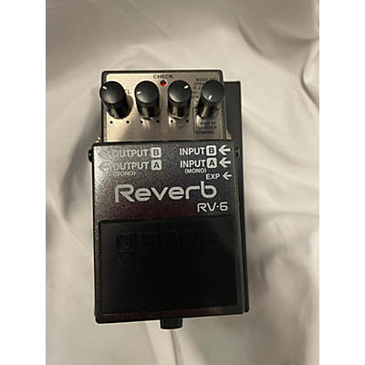 BOSS Used BOSS RV6 Digital Reverb Effect Pedal